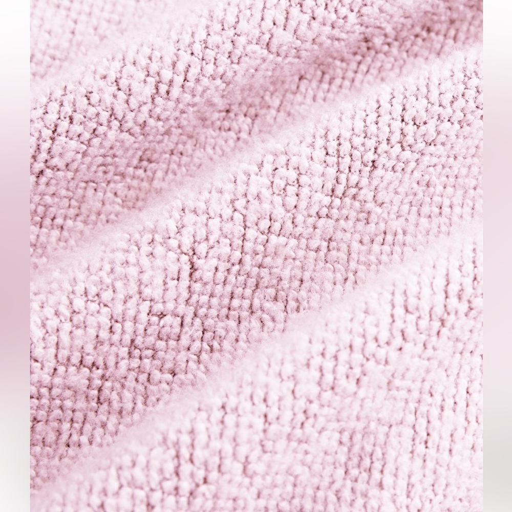 Aerie Après-Chill Sweatshirt, Petal Pink, Size Small - Picture 6 of 8